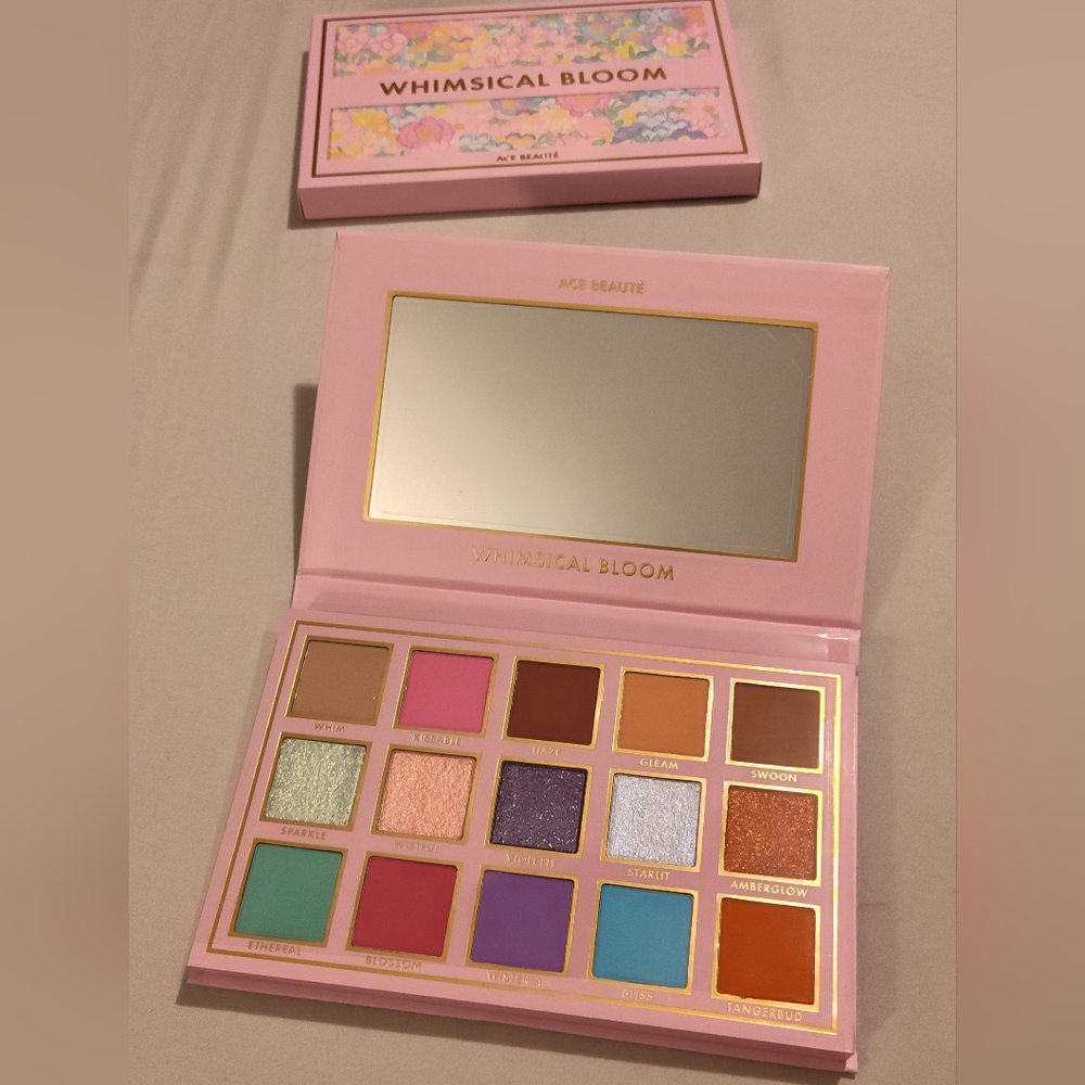 Ace Beaute Whimsical Bloom Eyeshadow Palette - Vibrant Colors